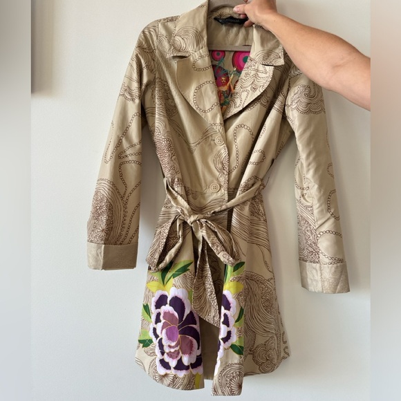 Designer Desigual fall jacket size 42 / Large - Picture 3 of 8